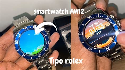 smart watch tipo rolex